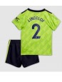 Manchester United Victor Lindelof #2 Ausweichtrikot für Kinder 2022-23 Kurzarm (+ Kurze Hosen)